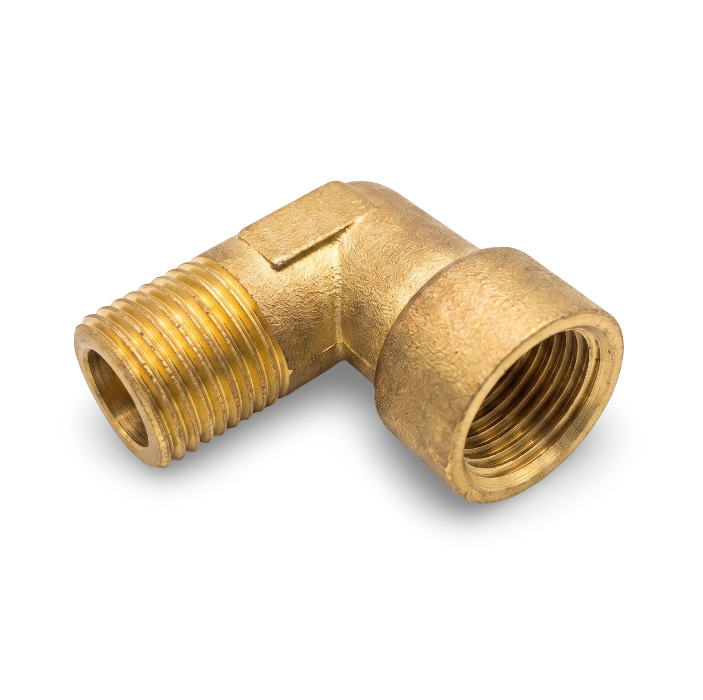 brass male female threaded elbow